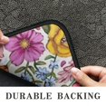 thumbnail image 6 of Pioneer Flower Floral Print Pattern Door Rugs,Washable Non Slip Door Mats Indoor,Decorative Door Mats,Entry Mat Indoor for Entrance,Bedroom,Kitchen,Bathroom,30"x17", 6 of 6