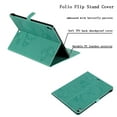 thumbnail image 4 of Dteck Folio Case For iPad Pro 12.9 inch 2018 release, Lightweight Embossed Butterfly PU Leather Flip Stand Case Cover with Card/Stlylus Holder,Green, 4 of 4