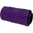 thumbnail image 7 of The Beadsmith Knot It Waxed Polyester Cord – Neon Purple Color – 0.7mm Diameter – Light Wax, 144 Meters (472 Feet) Per Spool – Make Jewelry, Macrame, Friendship Bracelets and DIY Crafts, 7 of 7