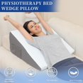 thumbnail image 4 of Foamalusion Wedge Pillow for Sleeping, 12 Inch Bed Wedge Pillow for Acid Reflux Wedge Pillow Post Surgery, Memory Foam Triangle Wedge Pillow, Pillow Wedge with Washable Cover, 4 of 7