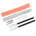thumbnail image 1 of Exacto Knife Set Decoupage Art Stereotype Ruler 20 Blades DIY Hand Account Art Craft Carving Tool Blade Set, 1 of 8