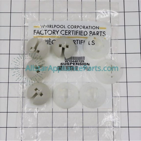 Whirlpool Washing Machine Suspension Rod Support W10440729