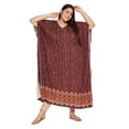 thumbnail image 2 of Gypsie Blu Women's Plus Size Rayon Kaftan Dresses Long Maxi Dress for Ladies Girls Online, 2 of 7
