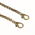 thumbnail image 4 of BLESIYA 4-6pack 120cm Twist Metal Chain Handbag Purse Strap DIY Bag Accessories Bronze 6 Pcs, 4 of 8