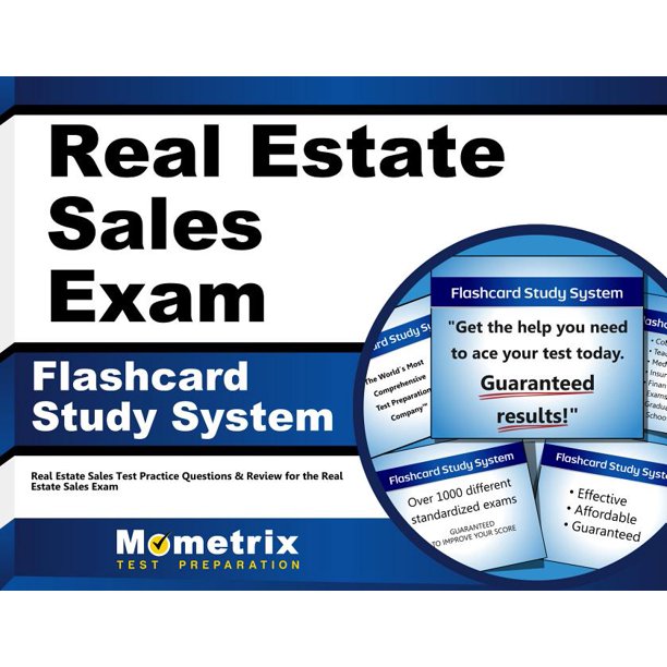 Real Estate Sales Exam Flashcard Study System Real Estate Sales Test