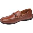 thumbnail image 3 of Men's Johnston & Murphy Cort Bit Moc Toe Loafer Tan Full Grain Leather 11.5 M, 3 of 6