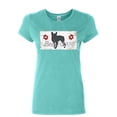 thumbnail image 1 of Tee Hunt Best Furiend Women's T-Shirt Man's Best Friend Dog Pup Puppie Doggie Paw Shirt, Light Blue, Medium, 1 of 5