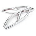 thumbnail image 3 of BFY Rear Cylinder Exhaust Pipe Trim Chrome Fit Mercedes Benz E Class W212 2014-2020, 3 of 7