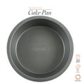 thumbnail image 2 of Kitchen Details 9.5 inch Round Carbon Steel Cake Pan, 2 of 6
