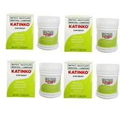 4 Jars Katinko Ointment, Pain & Itch Expert, 30g- US-Compliant
