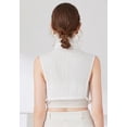 thumbnail image 6 of Womens Detachable Dickey Collar Half Shirt Blouse Collar Fake False Collar Dickies, 6 of 9