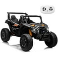 thumbnail image 3 of OTTORD 24V UTV 2 Seater Electric Car Vehicles for Big Kids, Black, 3 of 7