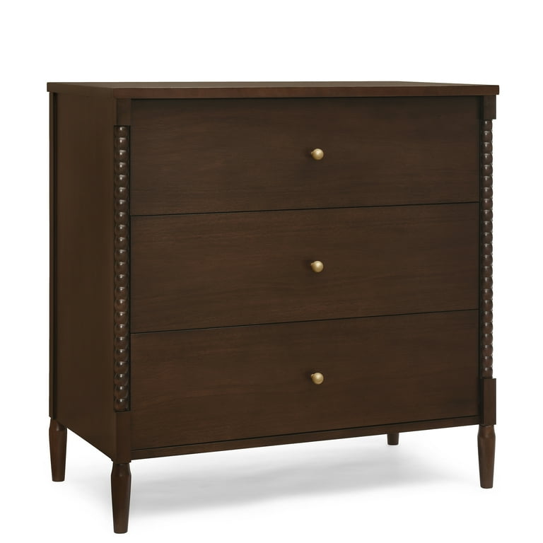Delta Children Lily 3 Drawer Dresser with Interlocking Drawers