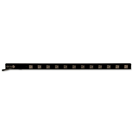 UPC: 0037332186621 | Tripp Lite 12 Outlet Power Strip 6 ft Cord 120V 15A 36 Inch Vertical Housing Metal (PS361206)