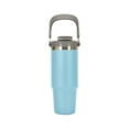 thumbnail image 2 of Sunjoy Tech Vacuum Insulated Water Bottle with Handle Leak-Resistant Food Grade BPA Free Reusable Cup Office Car Tumbler, 2 of 7