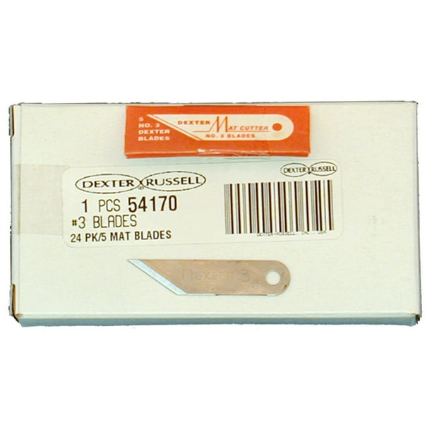 Dexter 3 Mat Cutter Blades, 5/Pkg.