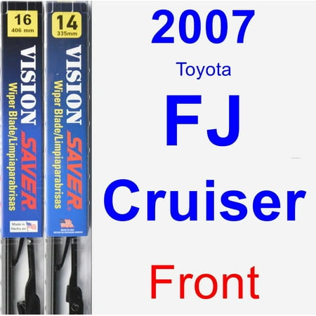 2007 Toyota Fj Cruiser Wiper Blade Set Kit Front 2 Blades