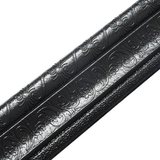 3D Waterproof Wallpaper Border Peel and Stick Wall Border Foam Mirror