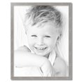 thumbnail image 2 of ArtToFrames 28" x 36" Classic Silver Picture Frame, 28x36 inch Silver Wood Poster Frame (WOM-4926), 2 of 7