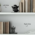 thumbnail image 4 of Glowneon Personalized French Bulldog Bookend Metal Art, Book End Sign, 4 of 5