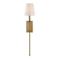 thumbnail image 2 of Savoy House Monroe 6.75" 1-Light Transitional Metal Sconce in Warm Brass, 2 of 4