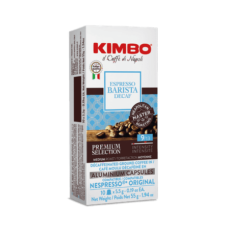 Decaf - Aluminum Capsules 10 Capsule Box