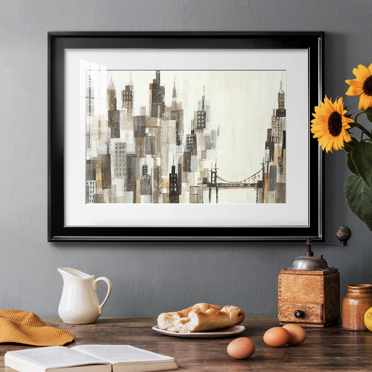 Port of Call Premium Framed Print - Ready to Hang