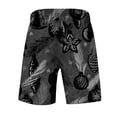thumbnail image 6 of XINPING Men Plus Size Swim Trunks Casual Palm Tree Print Quick-Dry Swimming Swimsuit Beach Shorts Big and Tall Upf 50+ Sun Protection Beach Shorts Bathing Suits, 6 of 6