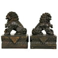 thumbnail image 4 of Oriental Furniture Foo Dog Statues - Set of 2, 4 of 5