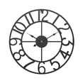 thumbnail image 2 of Vintage Metal Outdoor Wall Clock Stylish Decoration for Outdoor Space 34cm/40cm E, 2 of 5