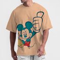 thumbnail image 3 of Camisetas para hombre, camisetas de Disney Mickey Mouse para mujer, lindas camisetas de dibujos animados a la moda, ropa para mujer, camisetas para hombre, 3 of 5