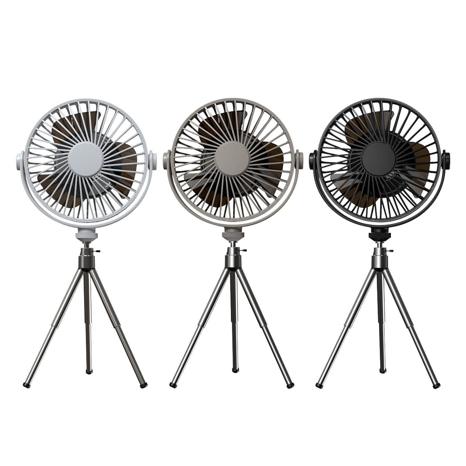 MEGAWHEELS Tripod Portable Fan Camping Fan3 Speeds USB Powered Mini