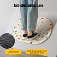thumbnail image 6 of Tuvgenk Bath Mats Absorbent Quick Drying Non Slip Bathroom Rug Small 2x2 Oval Multicolor Floor Mat for Tub, 6 of 6