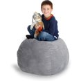 thumbnail image 1 of Plush Toy Storage Bag Home Children's Plush Toy Storage Bag Storage Stool Canvas Lazy Sofa Bean Bag, 1 of 3