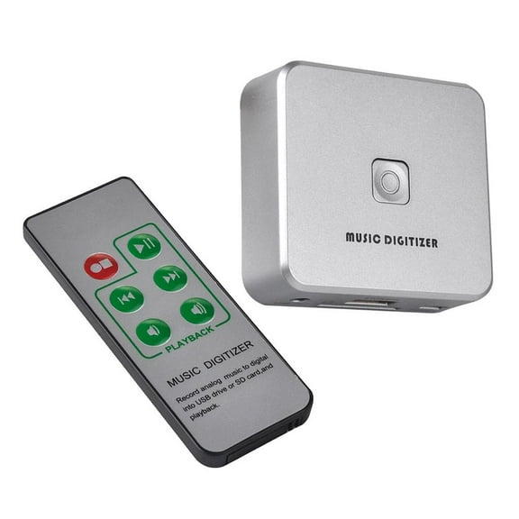 Audio Adapter Card 3.5MM /L Analog Audio To Music Converter Save File or USB Flash Drive