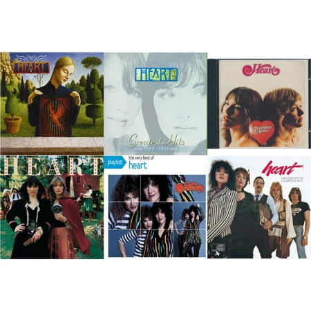 Greatest Hits & Greatest Hits 1985 -1995 & Dreamboat Annie & Little Queen & Playlist: Very Best Of Heart & Greatest Hits [CD Bundle]