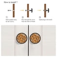thumbnail image 4 of 4 Pcs Skull Knobs for Kitchen Cabinet Cupboard Dresser Bookcase Drawer Pulls Handles Round Home Decor, 4 of 5