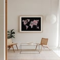 thumbnail image 3 of Wanderlust - Mixed Media Map Pastel Abstract Travel Poster Modern Art Unframed Wall Art Print 4 x 6 inches, 3 of 7