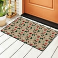thumbnail image 3 of XMXT Indoor Area Rug Mat, Christmas Lights Bow Non-Slip Polyester Bedroom Rugs for Living Room Home Decor, 36 x 24 inches, 3 of 9