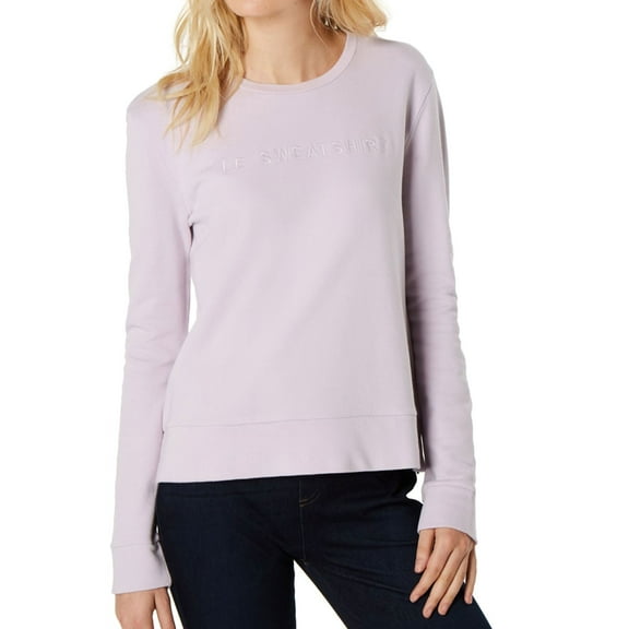 French Connection Womens Le Sweatshirt, Purple, Small