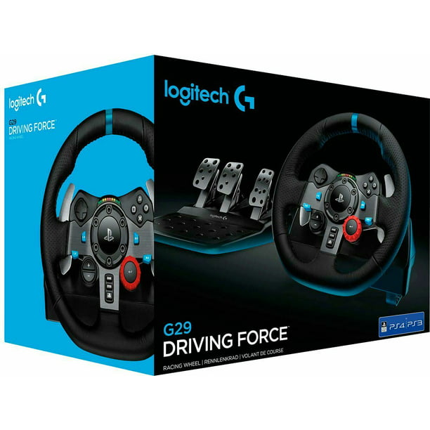 Logitech - G29 Driving Force Racing Wheel and Pedals for PS5, PS4, PC, ... - Walmart.com