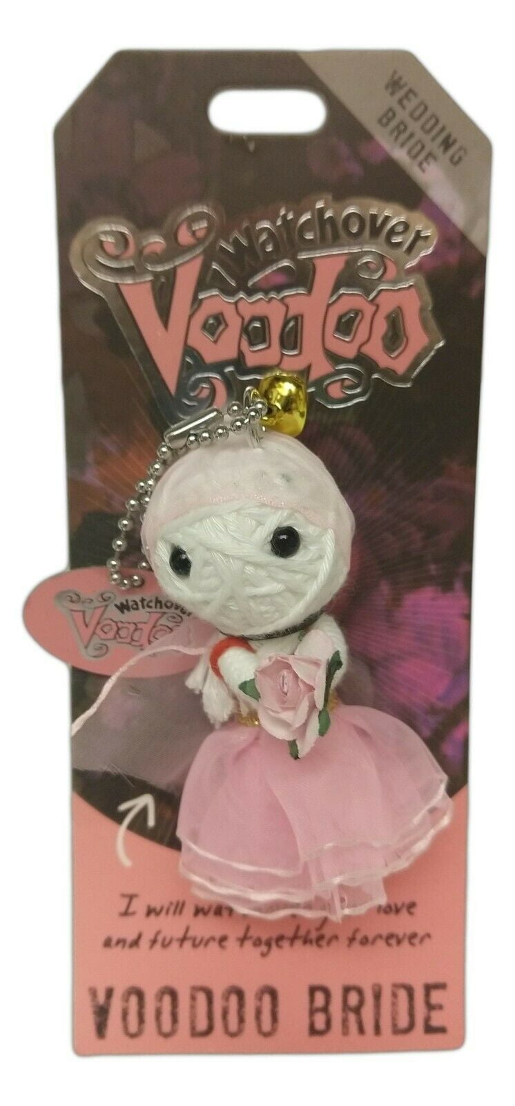 Details about   Watchover VOODOO Collectible String Doll Keychain New on Card -> You Pick Style 