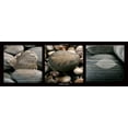 thumbnail image 2 of Pinsard, Laurent 32x14 Black Ornate Wood Framed with Double Matting Museum Art Print Titled - Feuilles et galets, 2 of 4