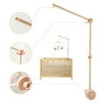thumbnail image 4 of Infant Bed Bell Holder, Beech Wood Reinforced Design Baby Crib Mobile Arm  for Household Use, 4 of 7