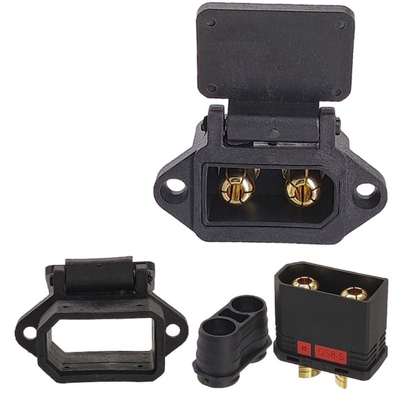 Connecteur Résistant Qs8-Sbattery Connecteur Antistatique Grande Énergie avec Boîtier Mâle