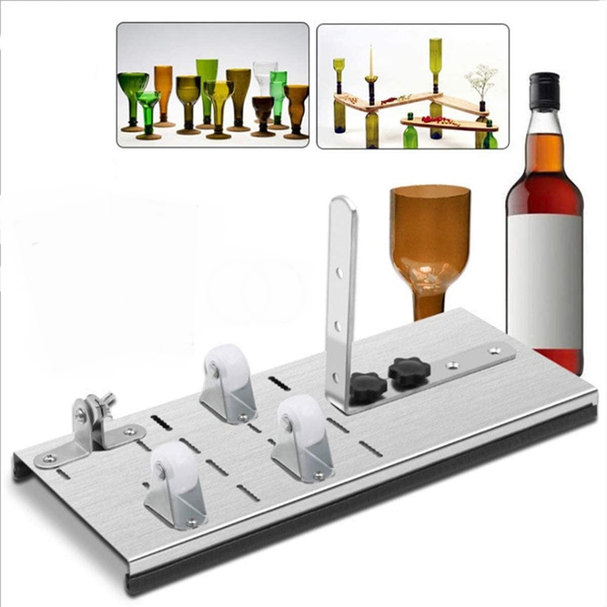 Movsou Glass Bottle Cutter, Cutting Glass Tools Set for DIY Home