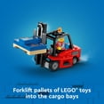thumbnail image 6 of LEGO City Yellow Delivery Truck Toy, Comes with a Semitruck Model, Forklift and 4 Minifigures for Pretend Play, Fun Birthday Gift Idea for Kids' 8 Years Old and Up, 60440, 6 of 7