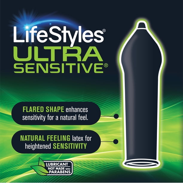 Lifestyles Ultra Sensitive Lubricated Latex Condoms, 12 Count - Walmart Business Supplies Lifestyles Ultra Sensitive Lubricated Latex Condoms, 12 Count - Walmart Business Supplies