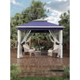 thumbnail image 2 of Accreate 11x11 ft Outdoor Gazebo with Mosquito Net - Heavy Duty Patio Shelter, Double Roof & Sturdy Metal Frame for Backyard, Garden, Deck and Lawn, 2 of 6