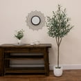 thumbnail image 6 of Better Homes & Gardens 6'H Artificial Indoor Olive Tree in Ceramic Plant Container, 6 of 7